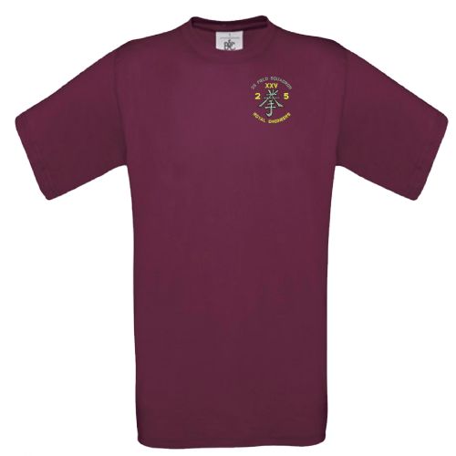 25 Field Squadron Embroidered T-shirt